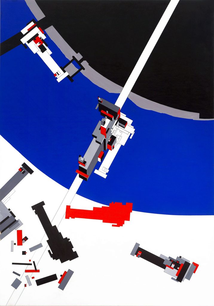 Malewitschs Tektonik London, 1976 – 1977.