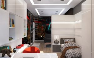 Проект детской комнаты для мальчика