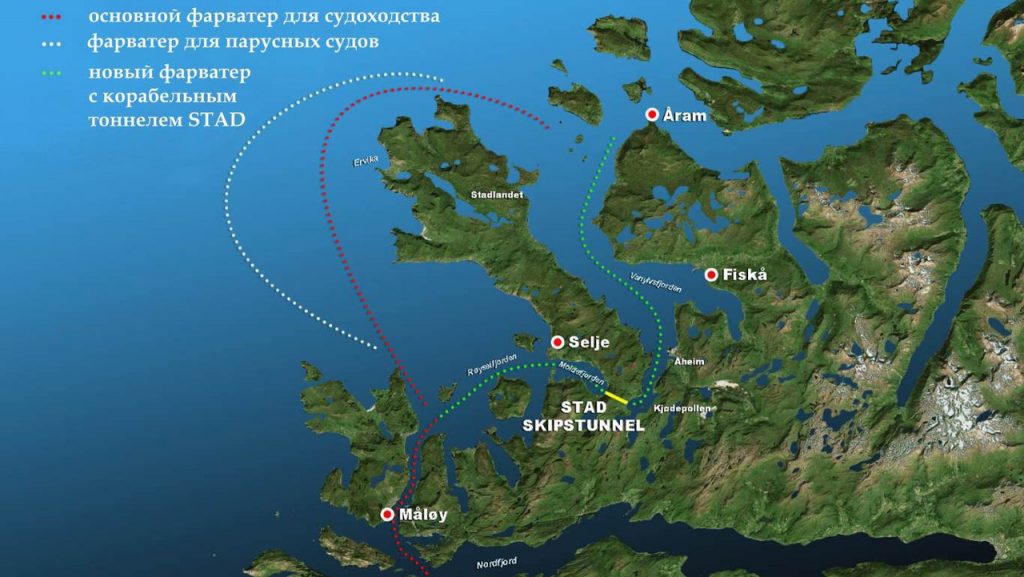 Первый в мире тоннель для кораблей.