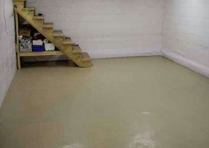 Бетонный пол по грунту.