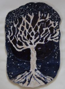 «Ветви» шамот, глазури