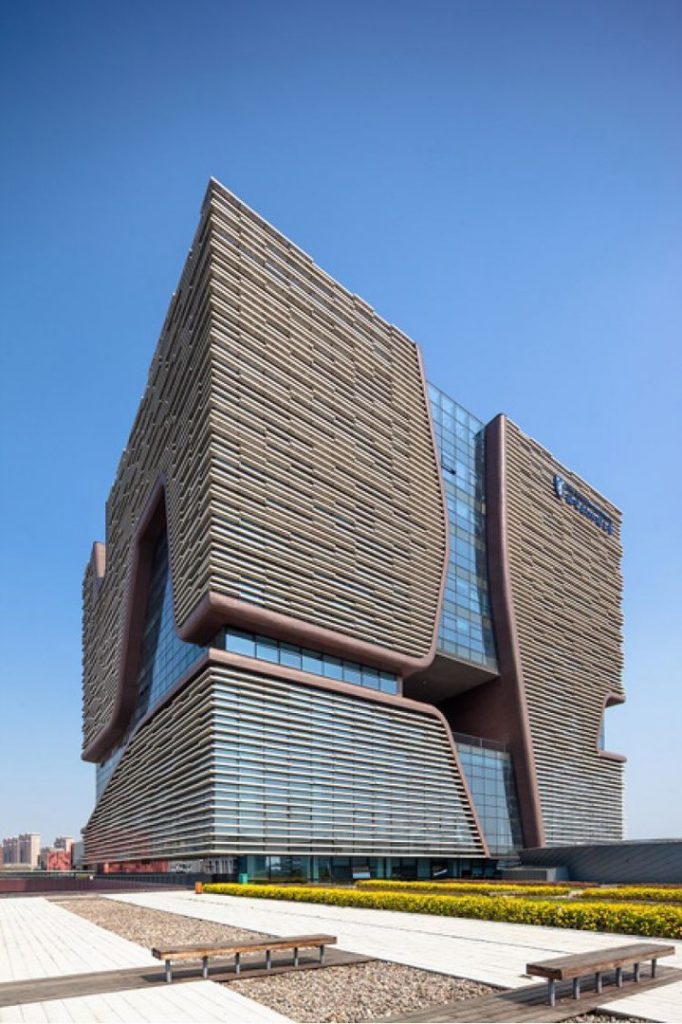 корпус университета Xi'an Jiaotong-Liverpool от Aedas в Китае