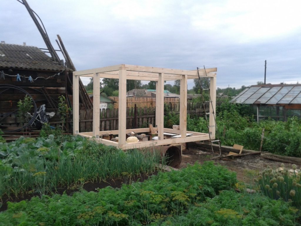 Беседка своими руками