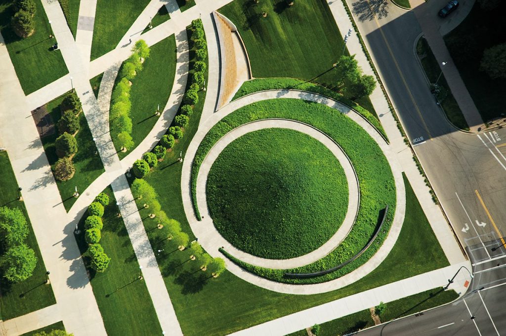 University of Cincinnati Ohio, Campus Green
