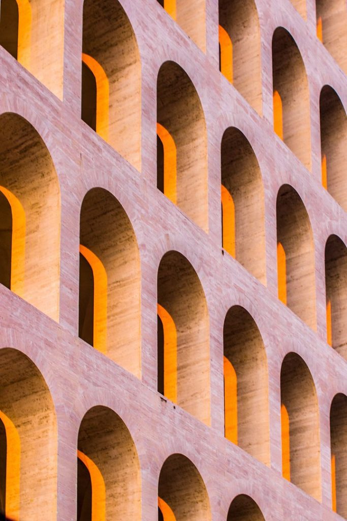 Palazzo della Civiltà Italiana, Colosseo Quadrato by Giovanni Guerrini