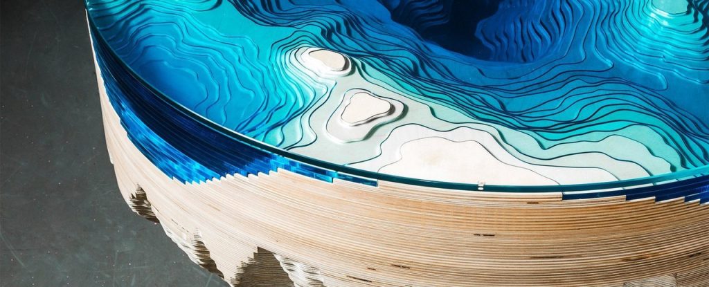 duffy london models abyss horizon table after a dramatic cross-section of the sea