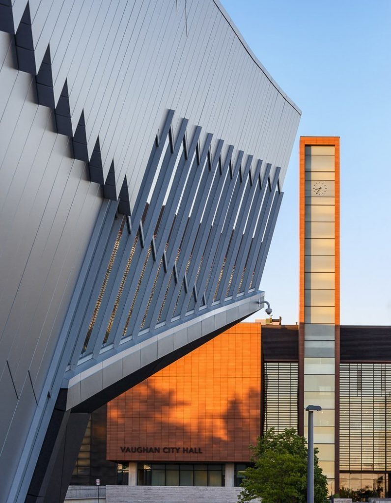 Vaughan civic centre resource library in Toronto by ZAS architects