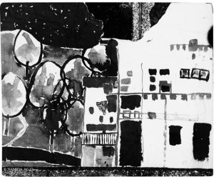 Дома, январь 1950 год.