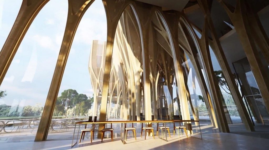 Институт Sleuk Rith © Zaha Hadid Architects