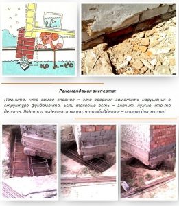 Укрепление и усиление фундамента старых зданий