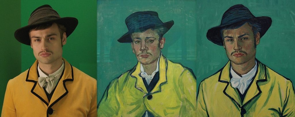 Трансформация актеров в персонажей картин Винсента ван Гога в фильме Loving Vincent