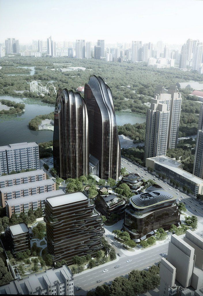 MAD Architects / Chaoyang Smart Hero-Central Park Plaza