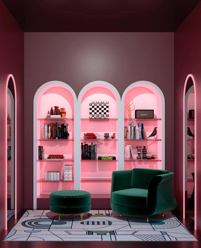 The Stylish 3D Interior Renderings of Ana de Santos