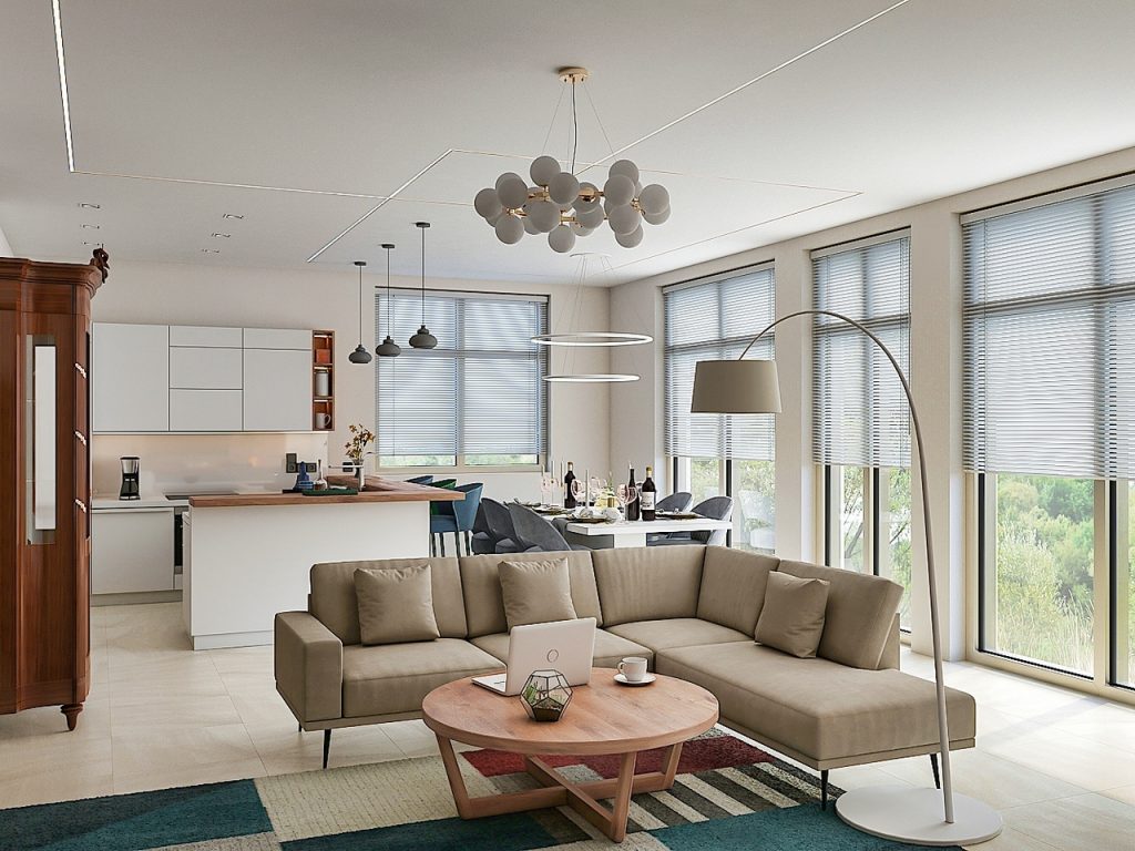 Project: Living room – Kitchen #1