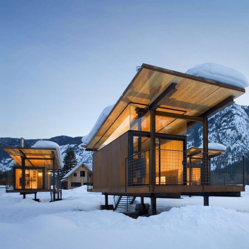 Rolling Huts by OSKA Architects