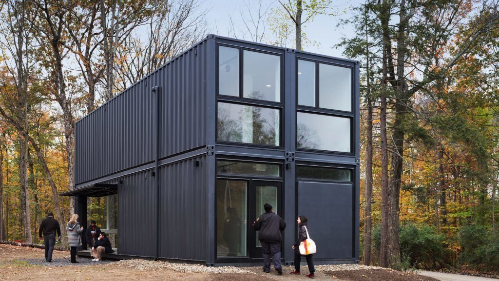 MB Architecture constructs university building from shipping containers in one day