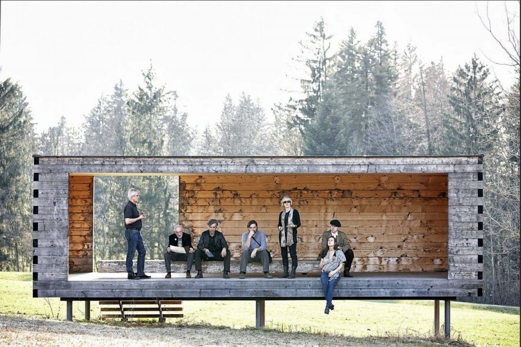 Moorraum in Krumbach, Austria by Bernardo Bader Architekten