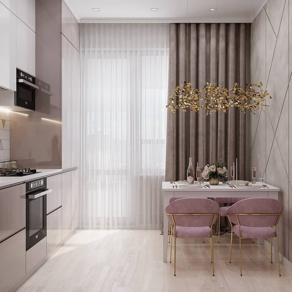 Дизайн-проект милой кухни