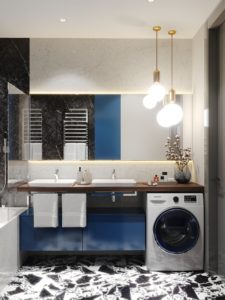 Проект раздельного санузла - 4,6 кв.