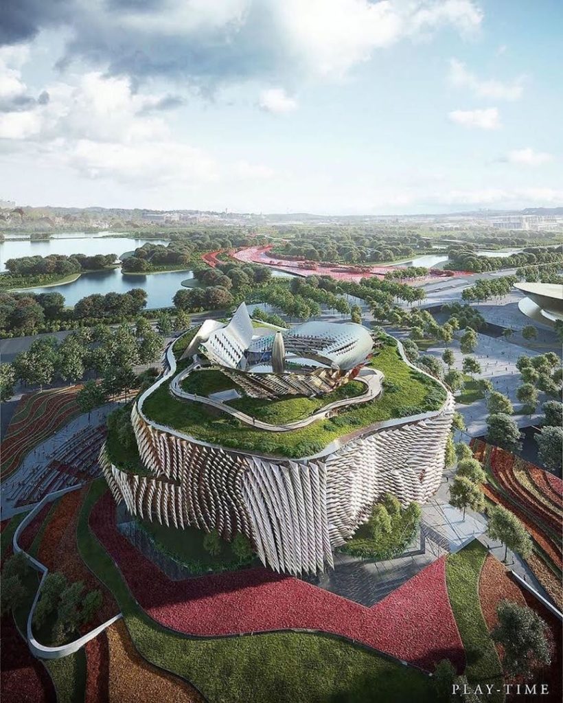 Science and Technology museum Xingati in China by embtarchitects