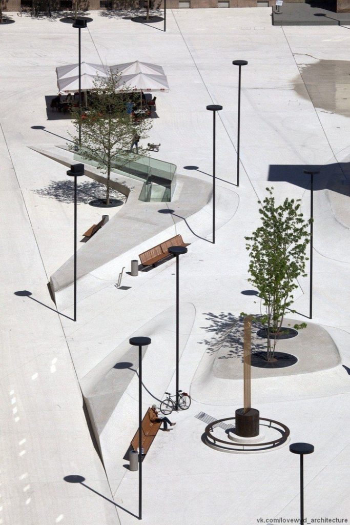 New Design for Eduard-Wallnöfer-Platz Public Square / LAAC Architekten   Stiefel Kramer Architecture