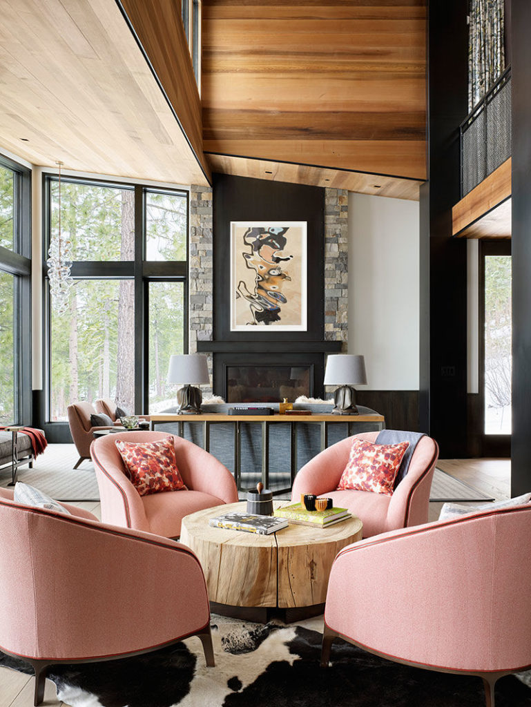 Роскошь и стильный дизайн: великолепный дом в горах Калифорнии