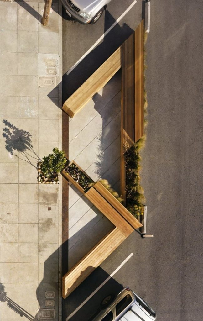 External - Noriega Street Parklet by Matarozzi Pelsinger Design   Build by PortlandDevelopments