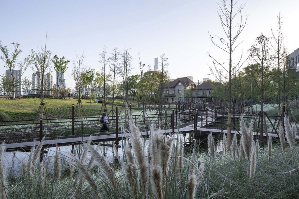 Demonstration Section of Yangpu Riverside Public Space by Original Design Studio