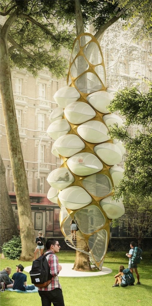 Tree hopper это новая общественная городская инфраструктура /OTCO