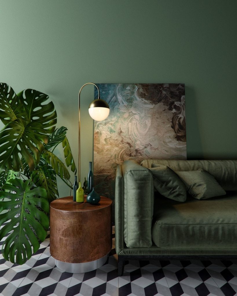 Deep green