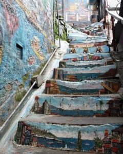 Лестница в Вальпараисо