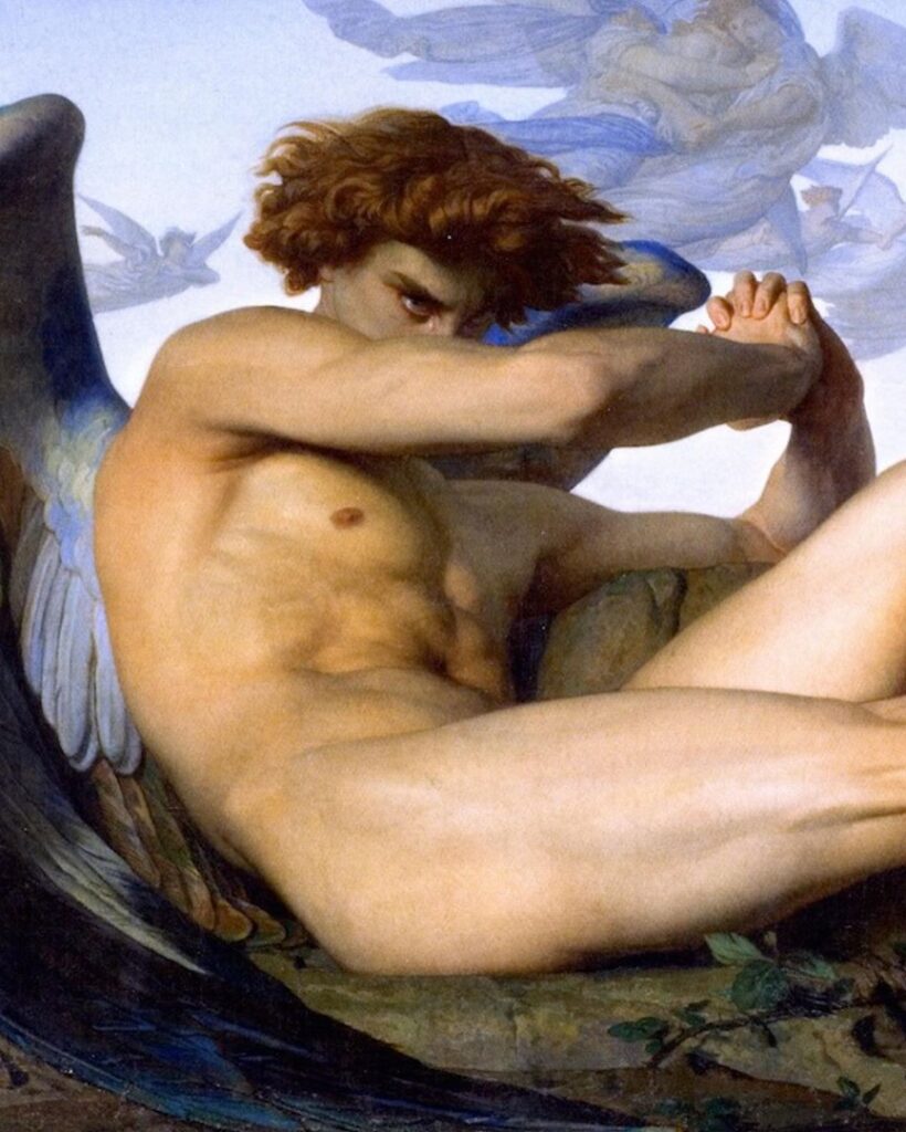 Падший ангел Александра Кабанеля (1847)