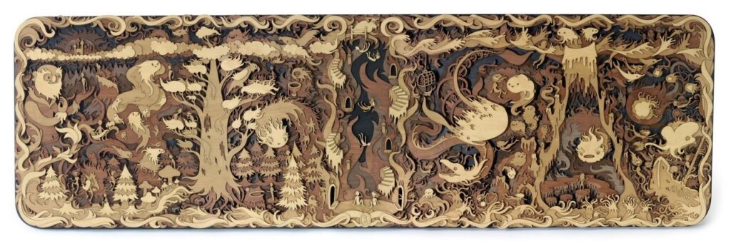 Laser-Cut Tales | By Artist Martin Tomsky