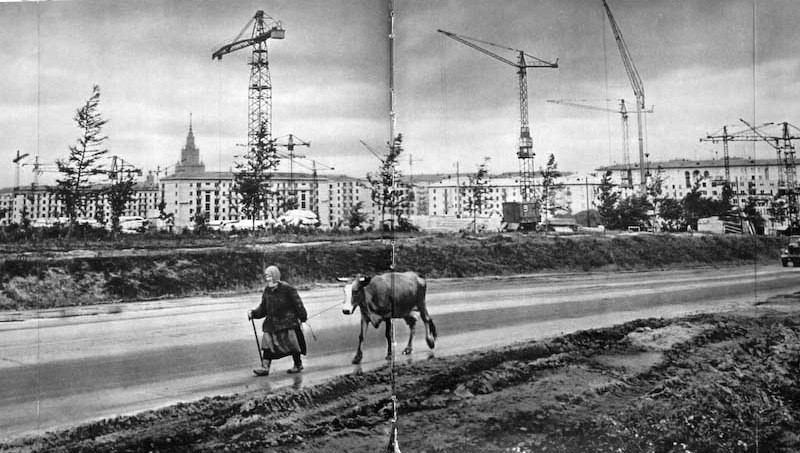 Москва 1950 х годов фото