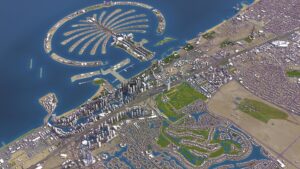 Обзор модели Dubai Low-poly