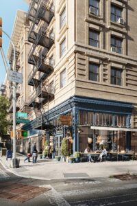 Exterior CGI for the Lavitta’s Restaurant in New York
