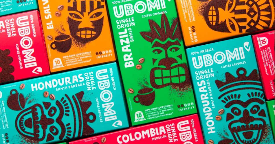 6sOINNFfxUQ 2 950x500 - Агенство Cocoon задизайнило упаковки кофейного бренда Ubomi