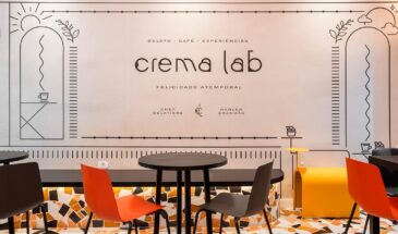 Агентство Gas Rocket Agency забрендировало кафе Gelato от Crema Lab