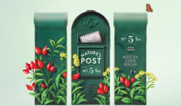 Агентство Backbone Branding разработало дизайн упаковки чая Nature’s Post
