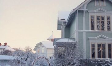 Сказочный шведский семейный дом, готовый к зиме и Рождеству!