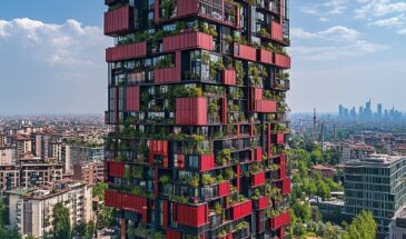 RossoFrame Tower — A Symbol of Innovation and Modern Architecture in Milan