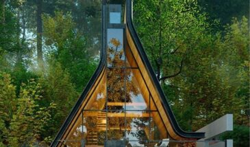 Стеклянный дом в Иране