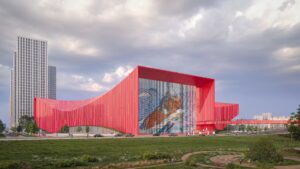 Депозитарно-выставочный центр в Коммунарке – авангардный скульптурный объем от бюро UNK Депозитарно-выставочный центр в Коммунарке – авангардный скульптурный объем от бюро UNK