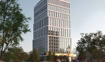Новый бизнес-центр в районе Солнцево получит архитектурный образ утёса