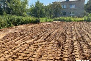 В п.Раменский Дмитровского м.о., на ул. Больничная ликвидировали аварийный жилой дом 12.