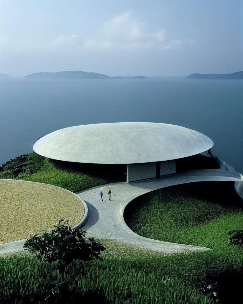 Ryue Nishizawa inspired land art