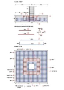 Наглядные схемы армирования фундамента.