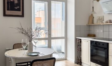 Квартира студия 42 м2, купила, сделала экономичный но красивый ремонт и сдаю в аренду. ratke_design