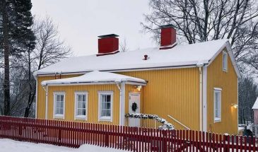 Интерьер в Финляндии. Ну очень живой и настоящий!