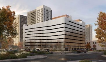 Фасад в виде непрерывной ленты станет особенностью нового паркинга в Мытищах